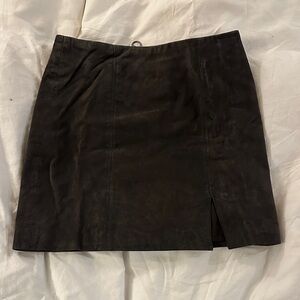 Blank NYC Black Mini Skirt